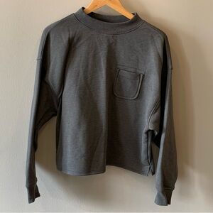 Old Navy Charcoal Women's Cowl Neck Sweater - Medium